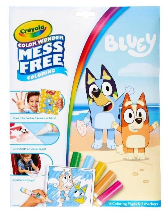 Crayola - Colour Wonder Mess Free Colouring Bluey