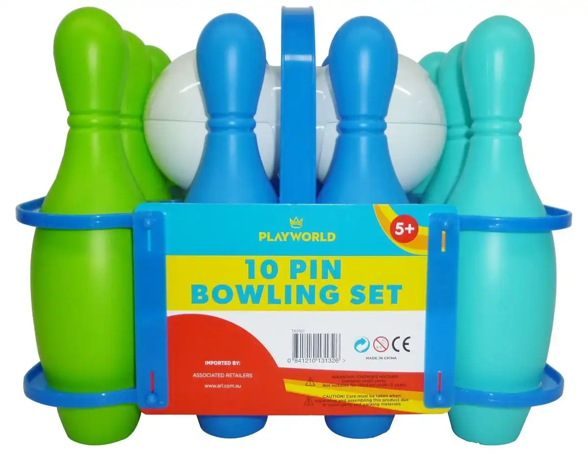 Playworld - 10 Pin Toy Bowling Playset