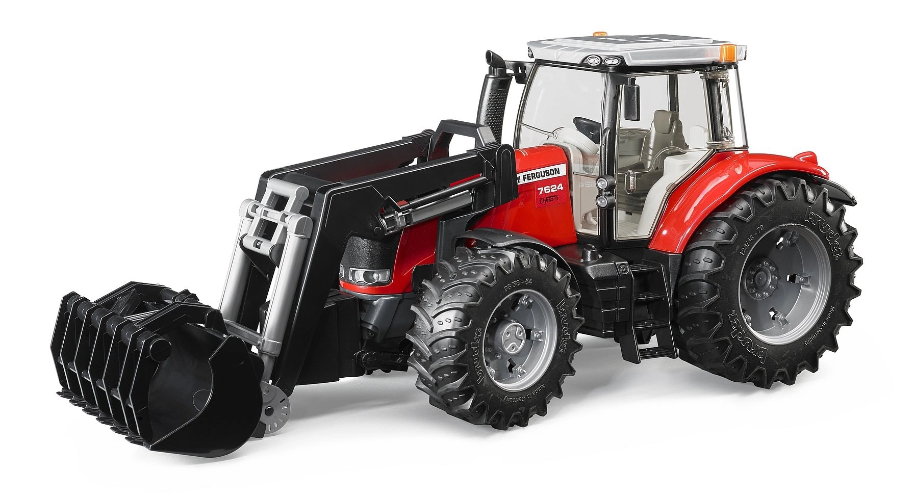 Bruder - Massey Ferguson 7624 With Front loader - Bruder Agriculture