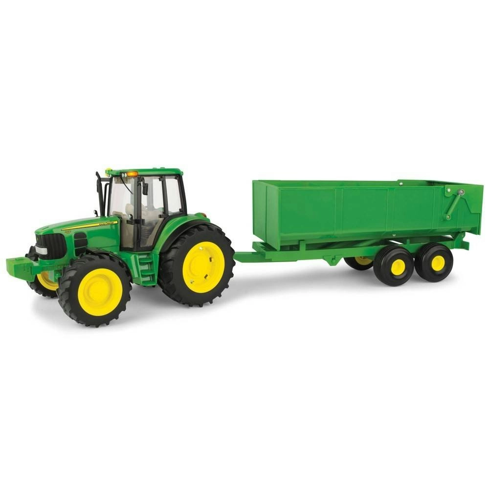 John Deere - Big Farm Tractor And Wagon