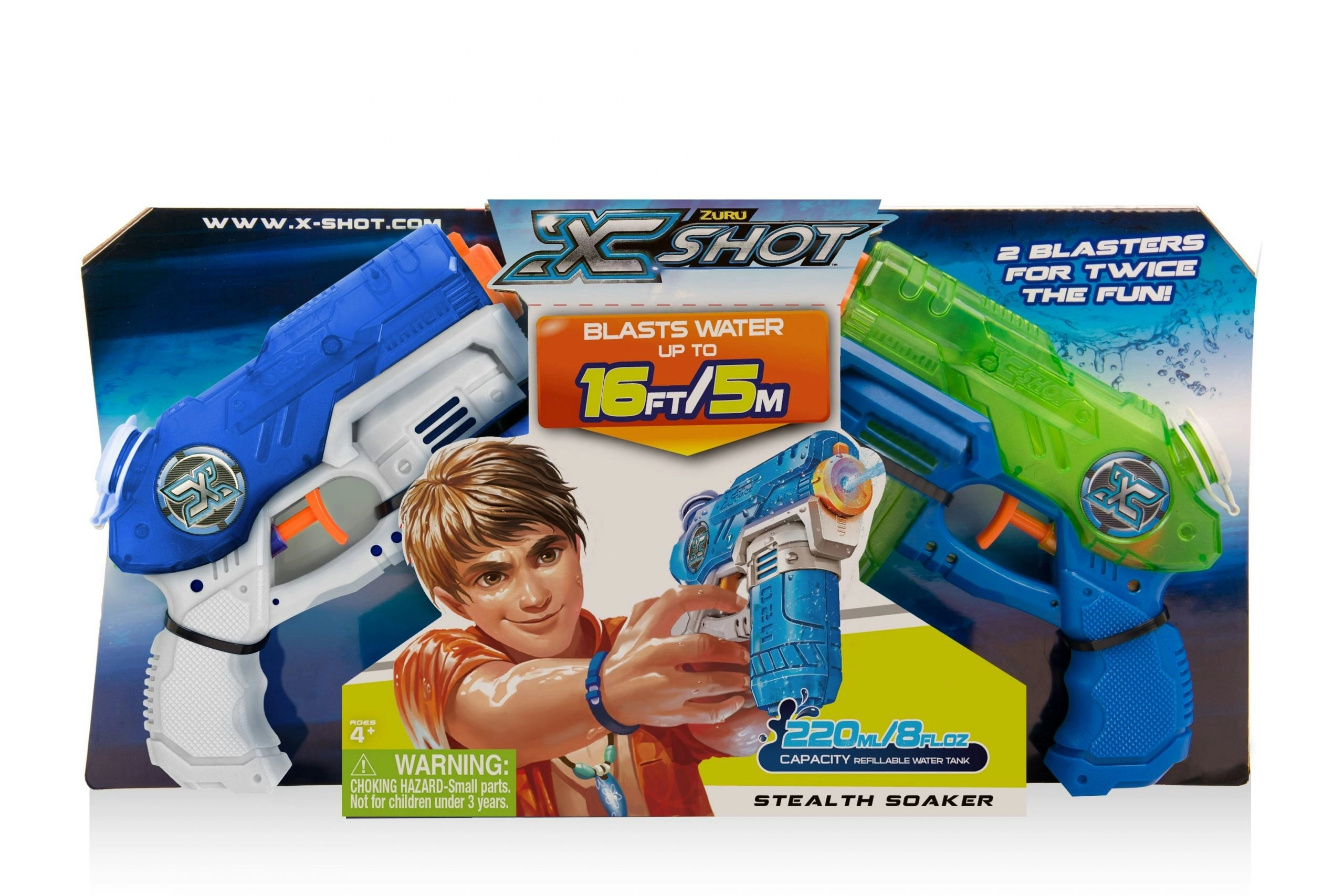 ZURU - X Shot Stealth Soaker Twin Pack