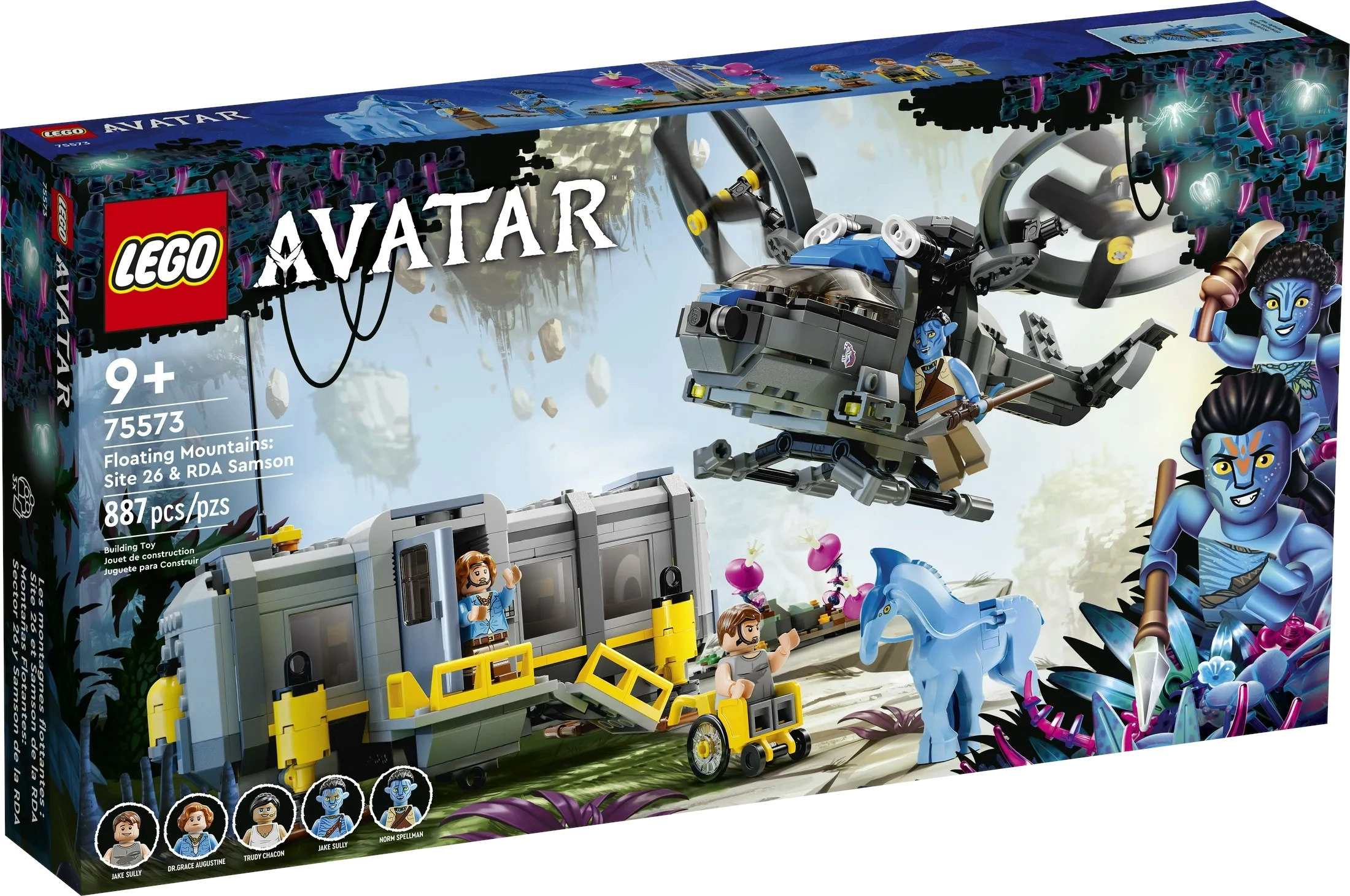 LEGO 75573 Floating Mountains: Site 26 and RDA Samson - Avatar