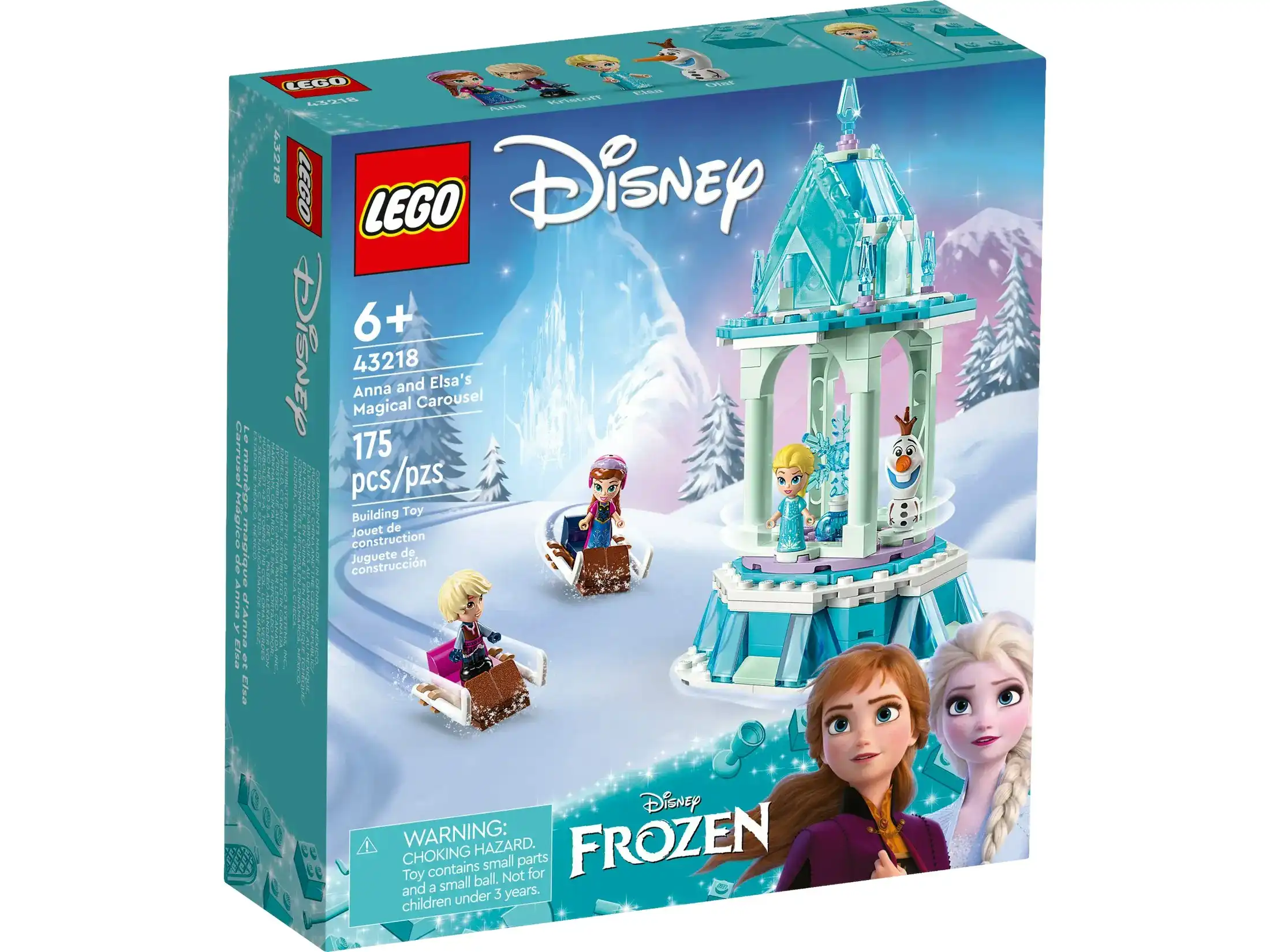 LEGO 43218 Anna and Elsa's Magical Carousel - Disney Princess