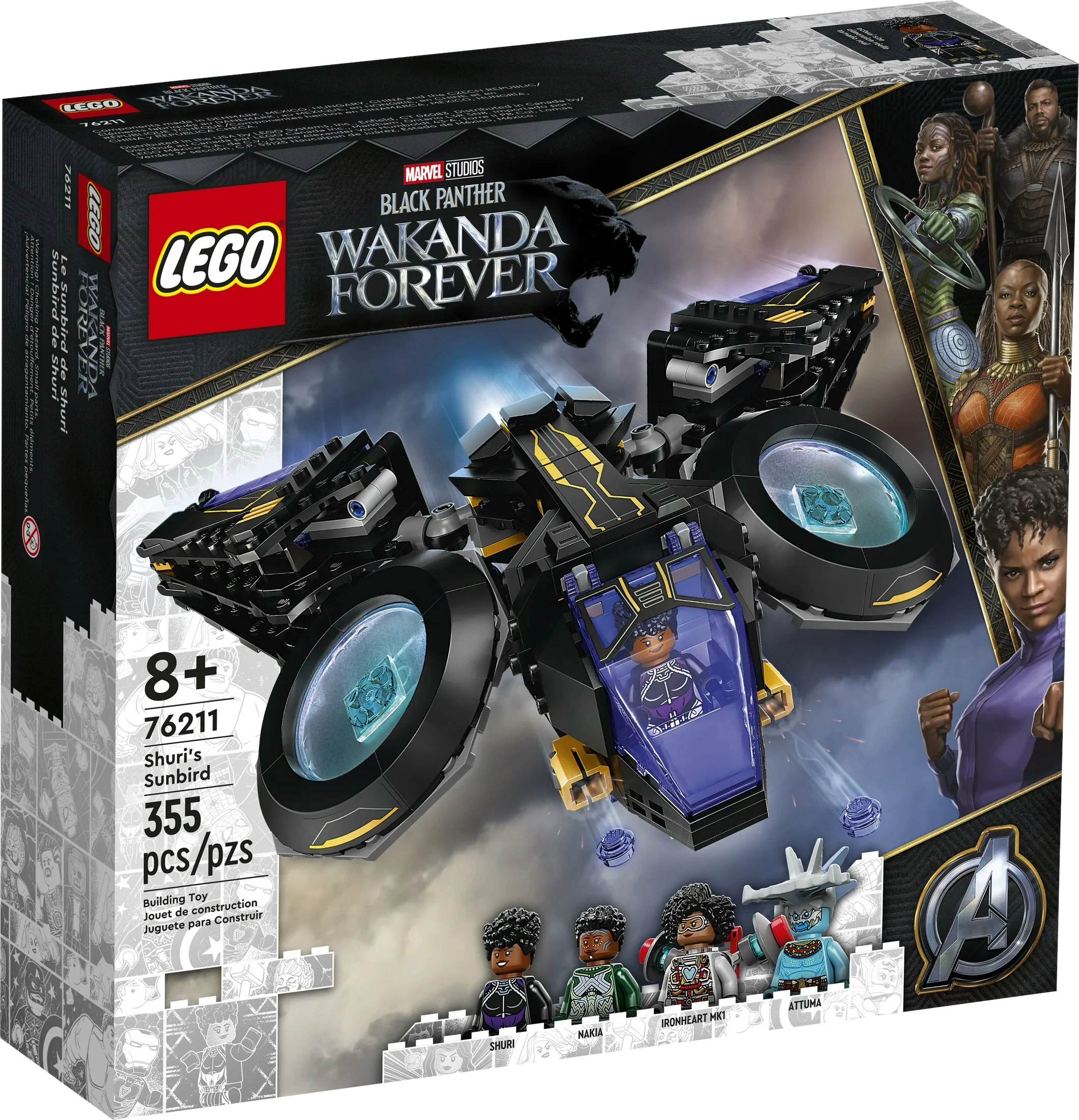 LEGO 76211 Shuri's Sunbird - Marvel Super Heroes