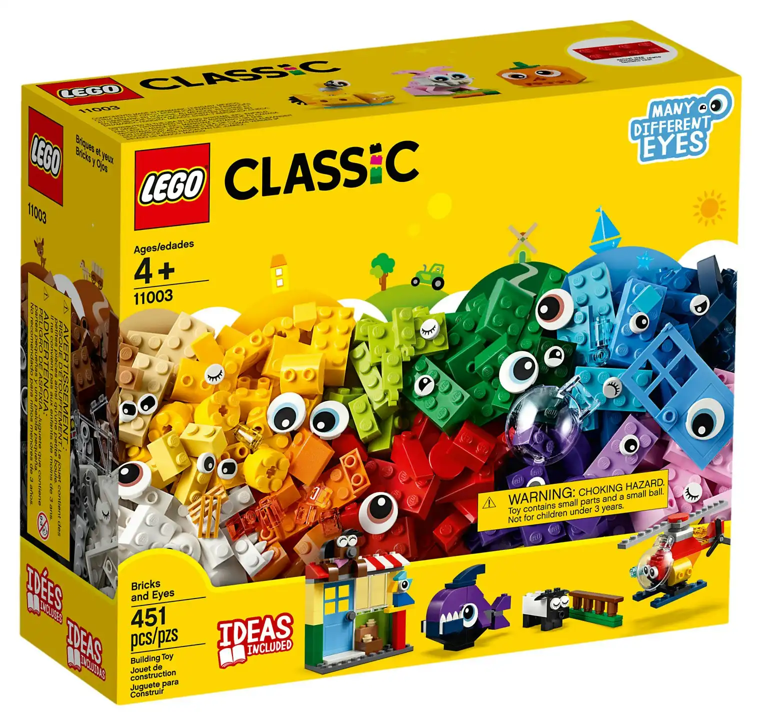 LEGO 11003 Bricks and Eyes - Classic 4+