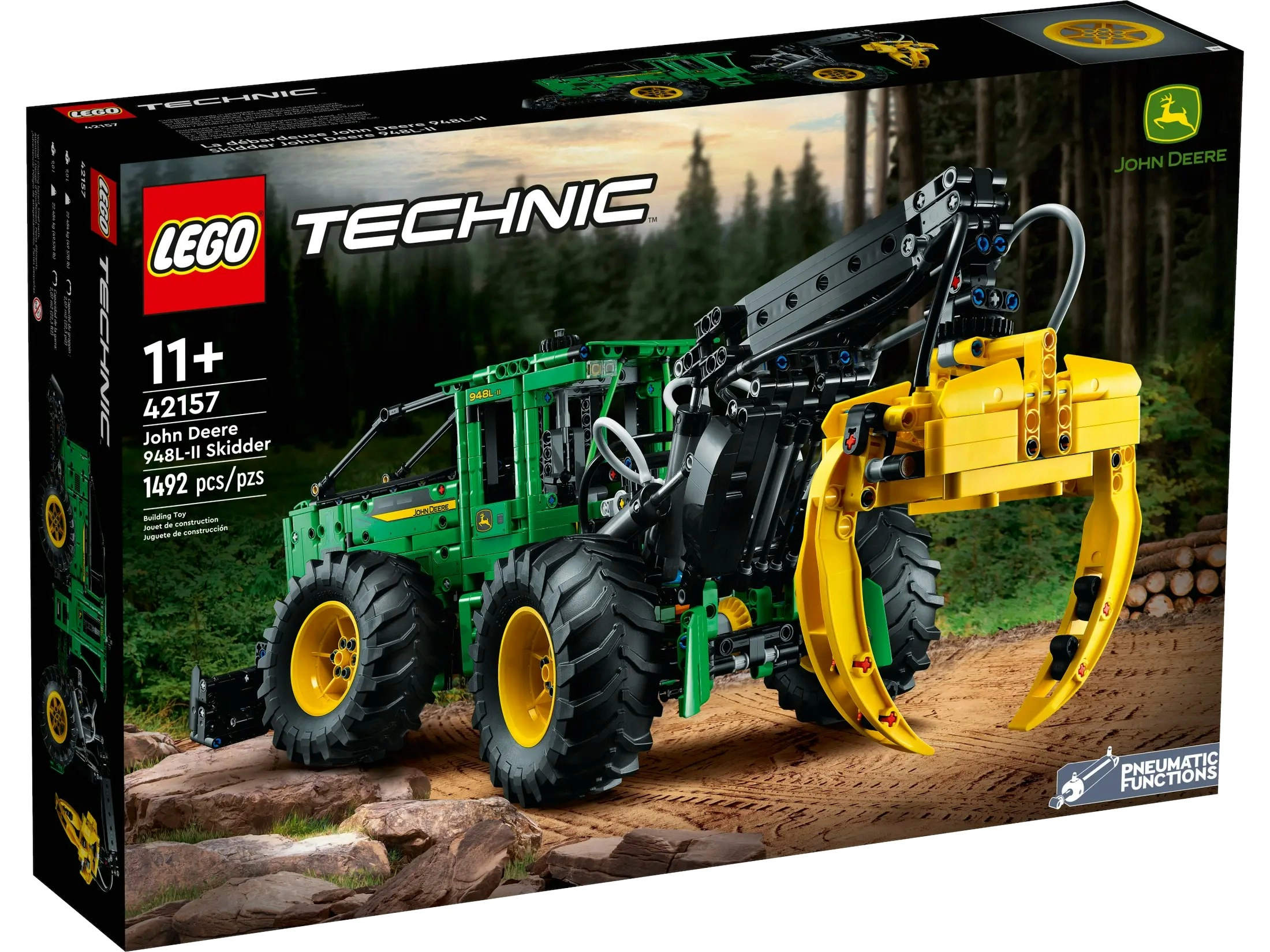 LEGO 42157 John Deere 948L-II Skidder - Technic