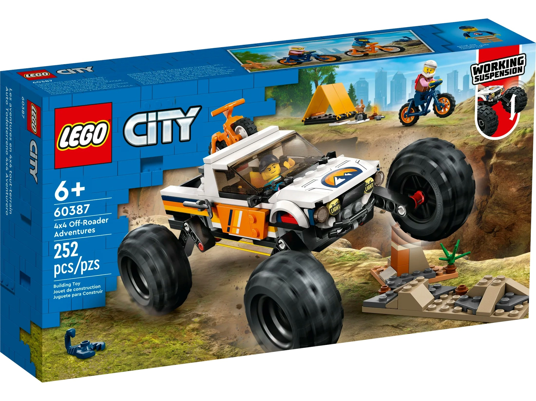 LEGO 60387 4x4 Off-Roader Adventures - City