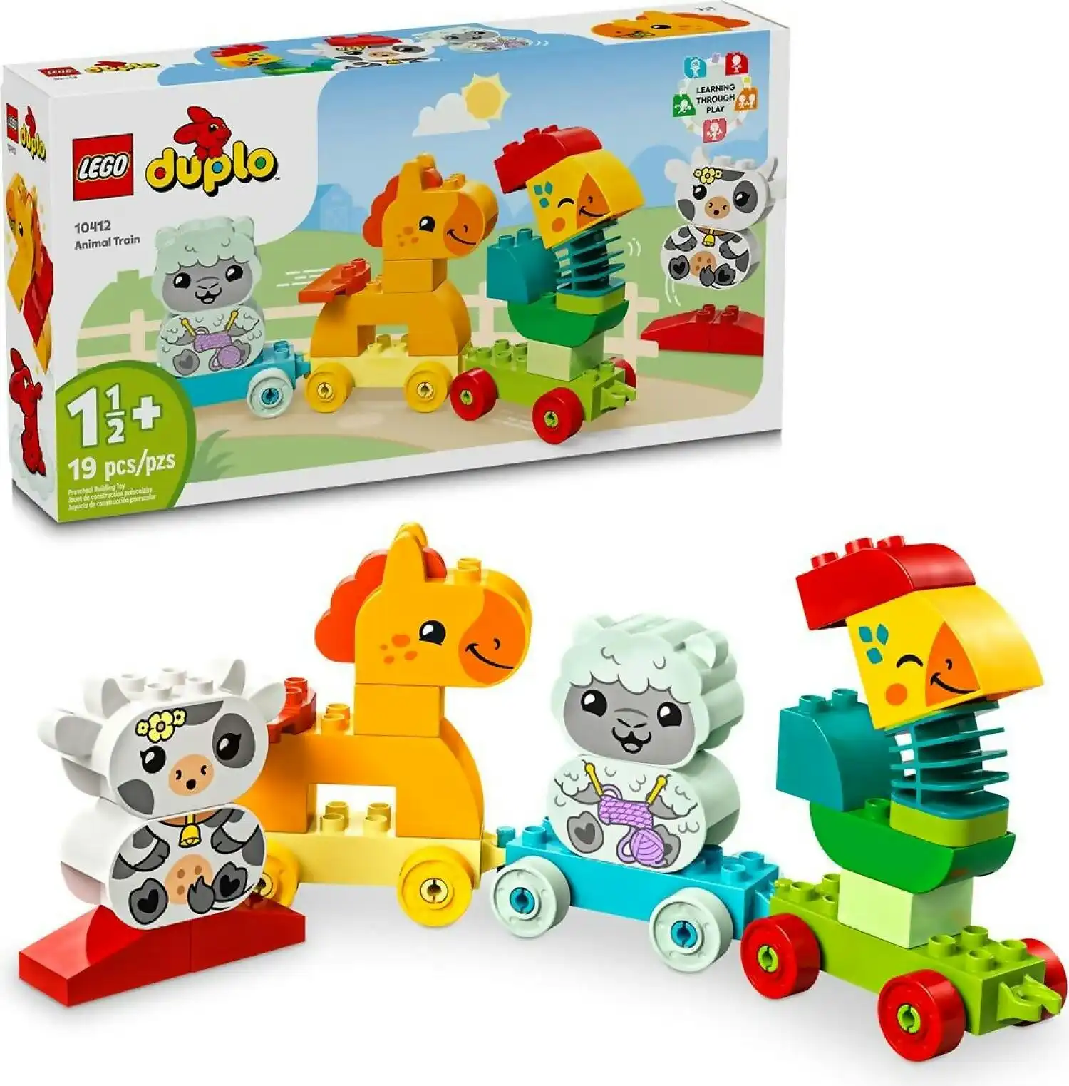 LEGO 10412 Animal Train - Duplo