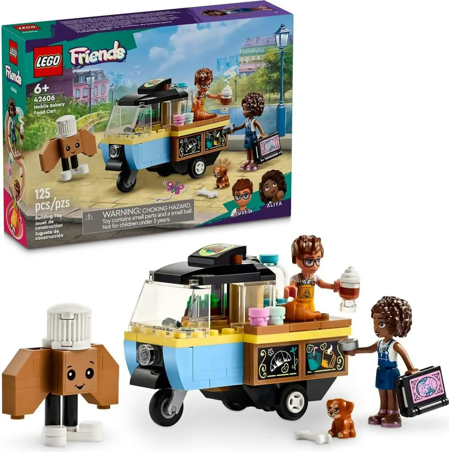 LEGO 42606 Mobile Bakery Food Cart - Friends