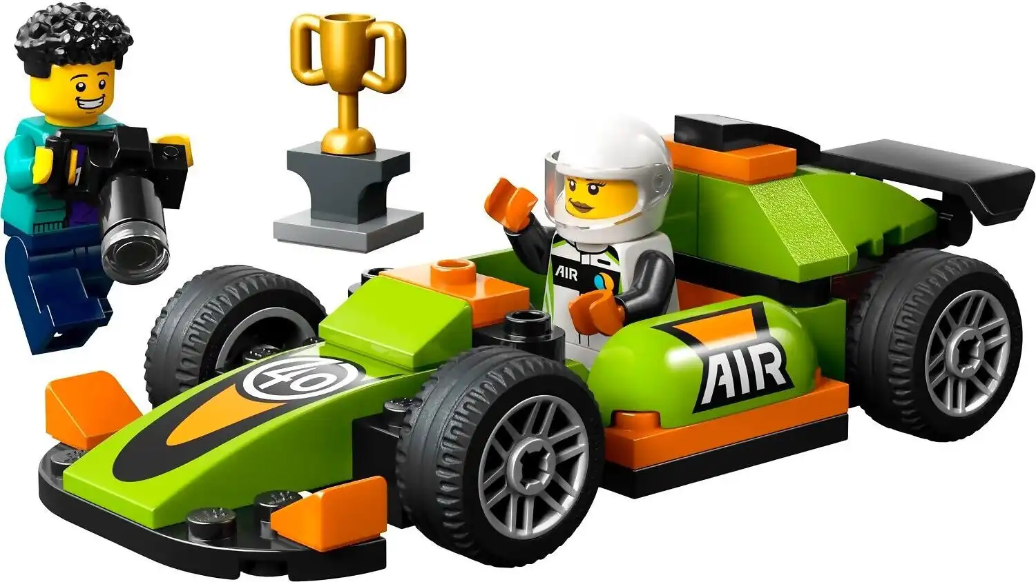 LEGO 60399 Green Race Car - City 4+