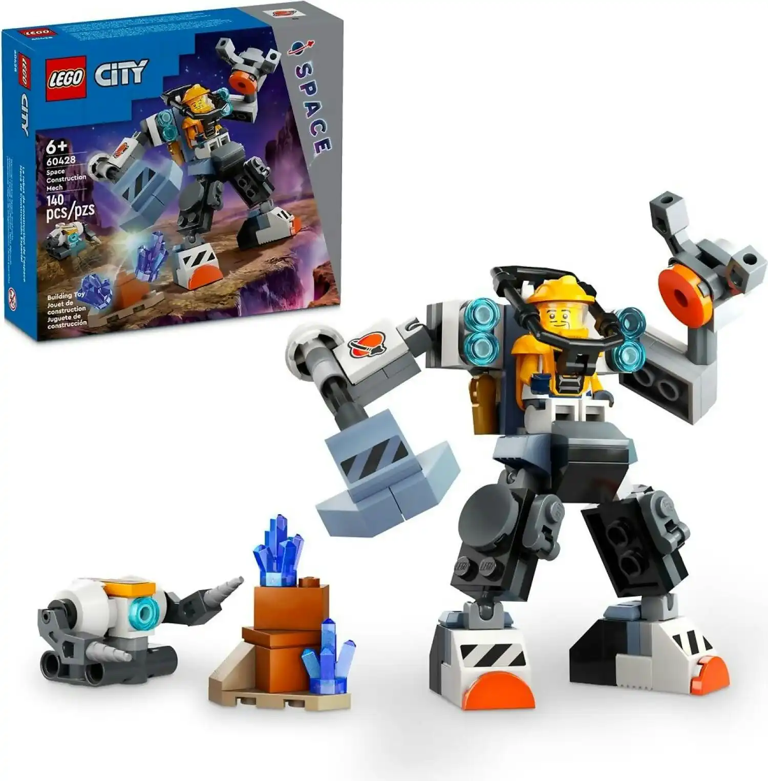 LEGO 60428 Space Construction Mech - City