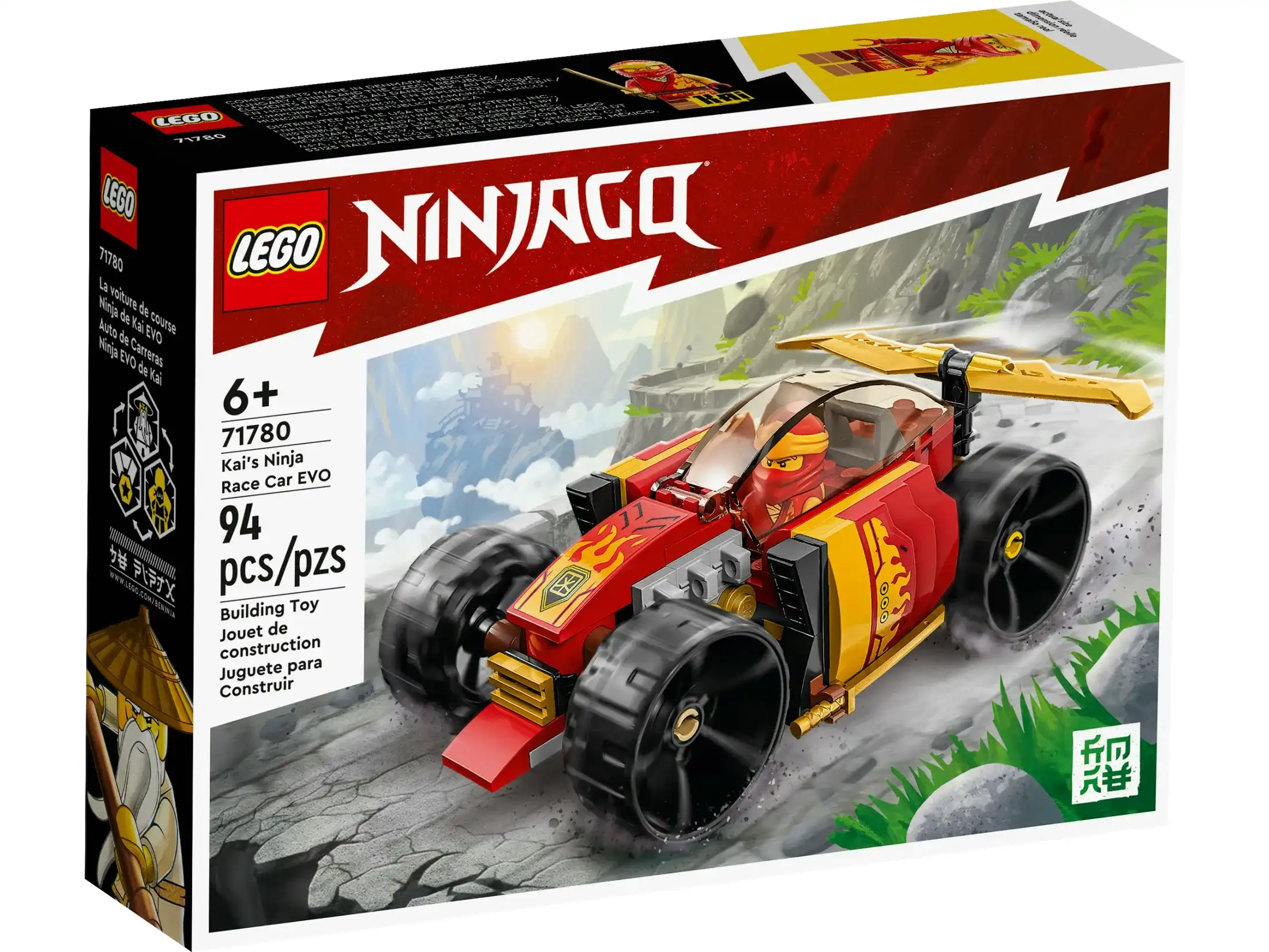 LEGO 71780 Kai's Ninja Race Car EVO- Ninjago