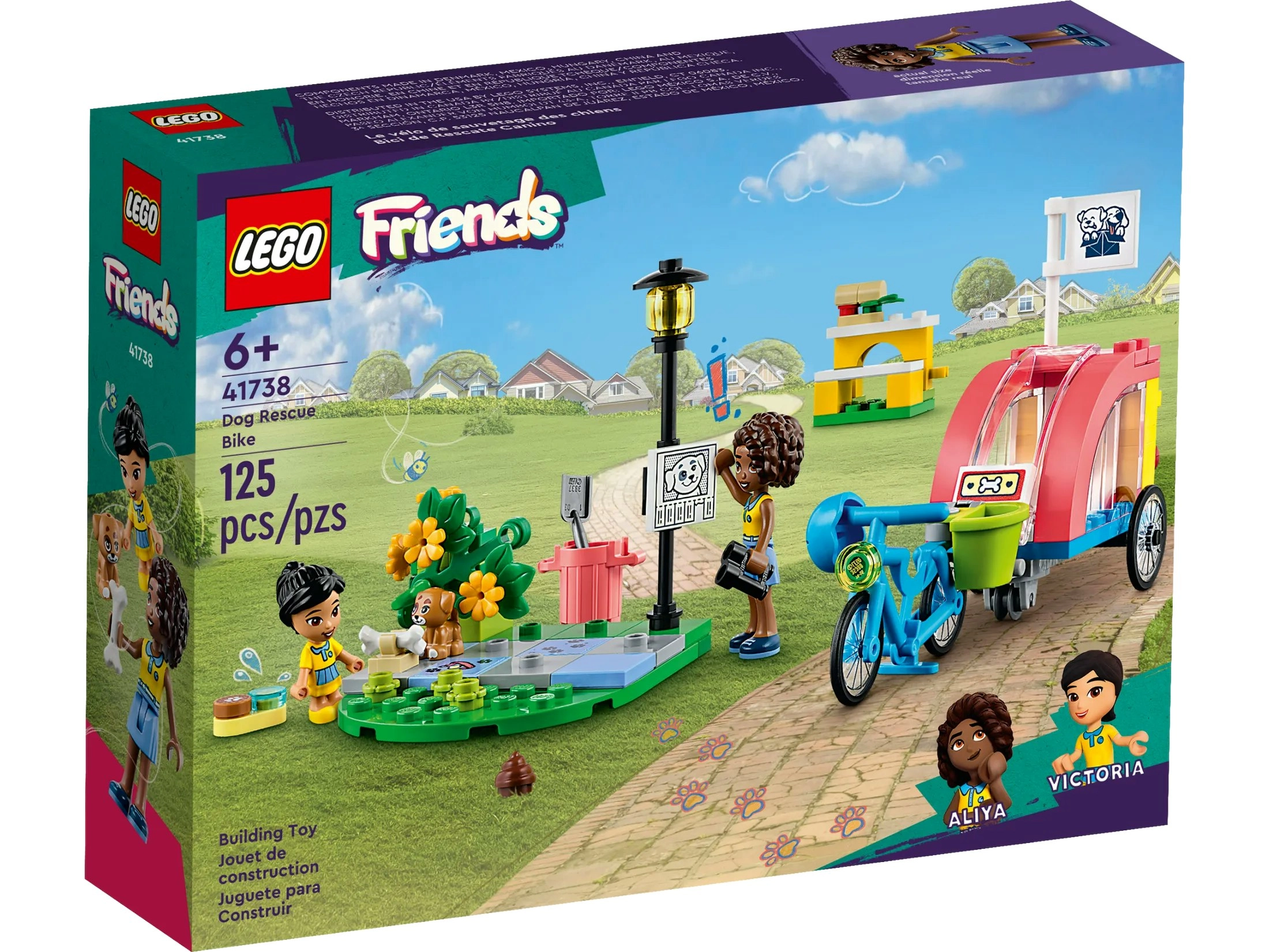 LEGO 41738 Dog Rescue Bike - Friends