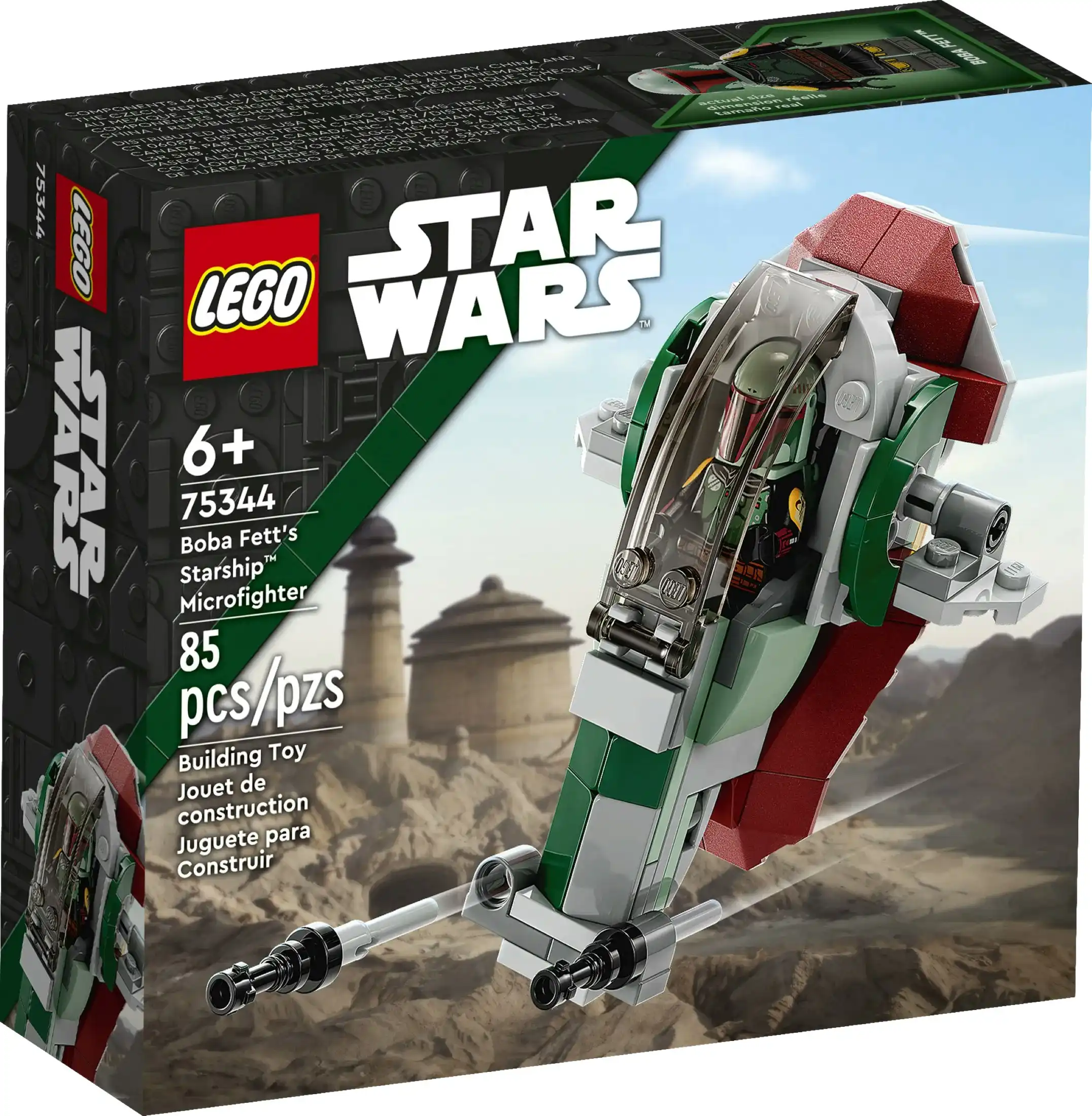 LEGO 75344 Boba Fett's Starship Microfighter - Star Wars