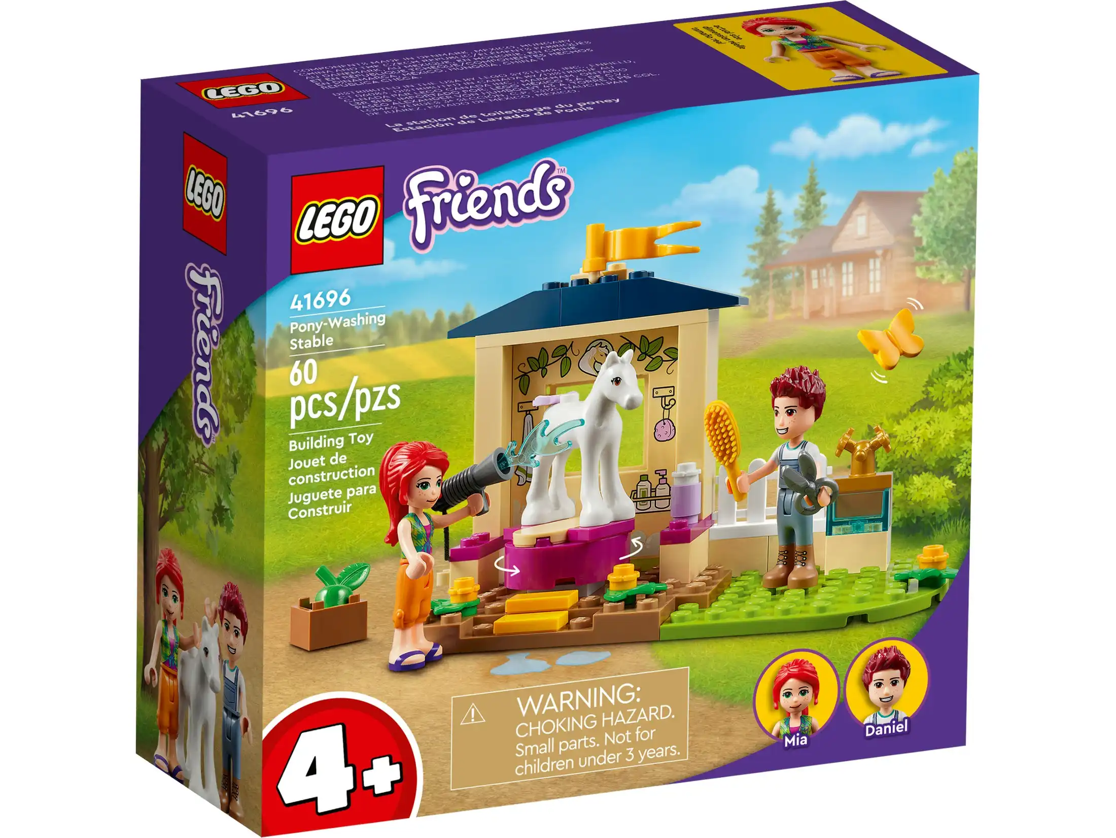 LEGO 41696 Pony-Washing Stable - Friends 4+