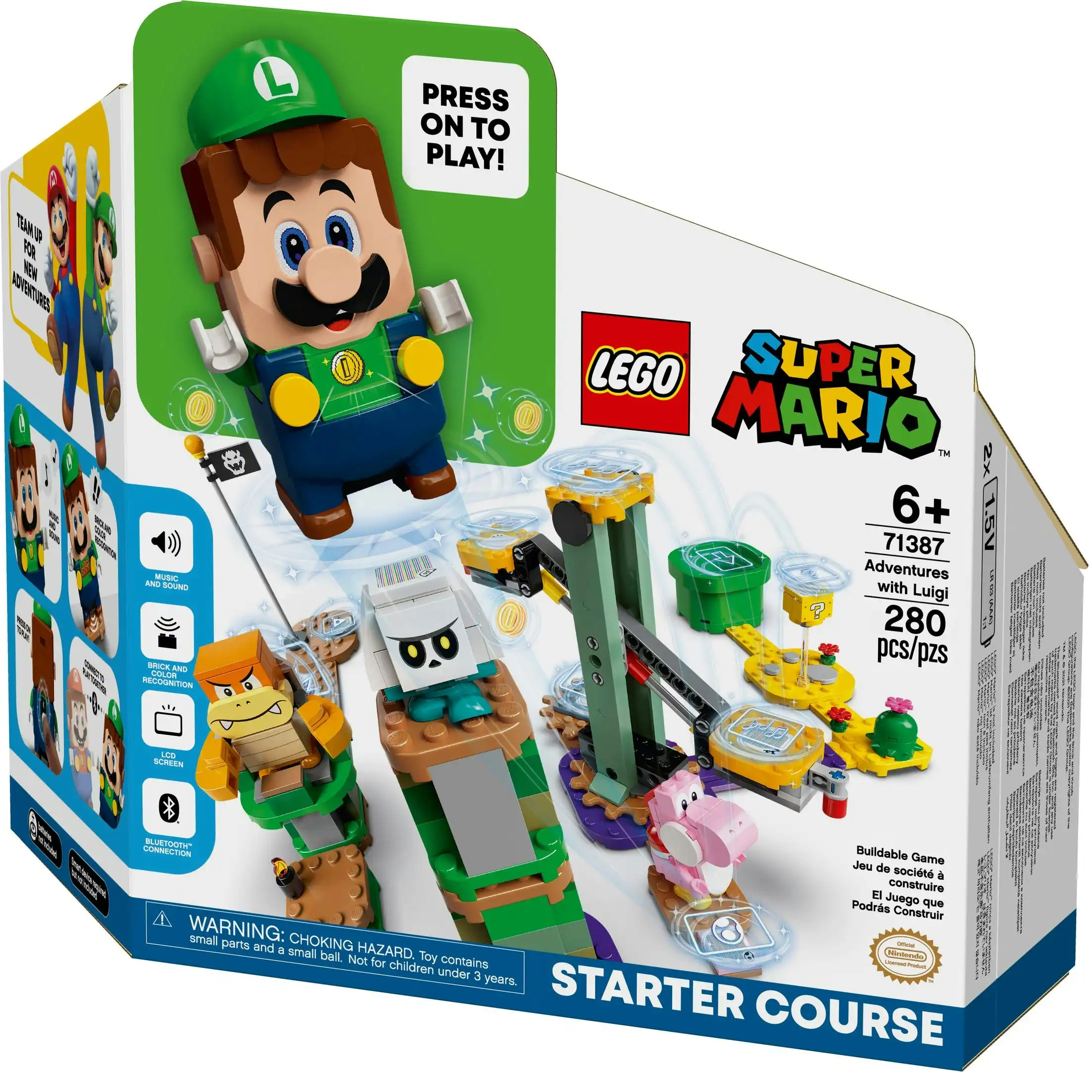 LEGO 71387 Adventures with Luigi Starter Course - Super Mario