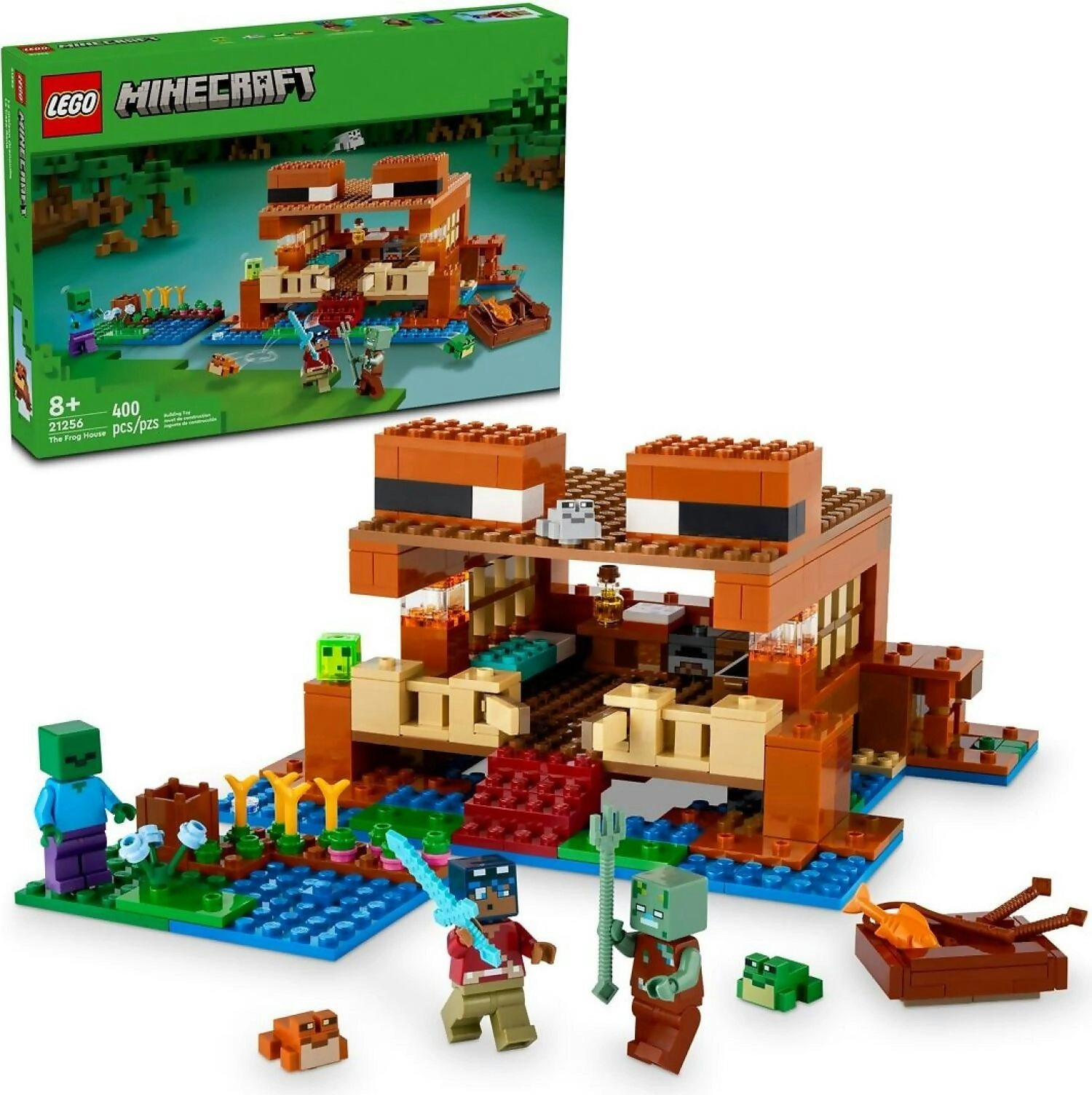 LEGO 21256 The Frog House - Minecraft