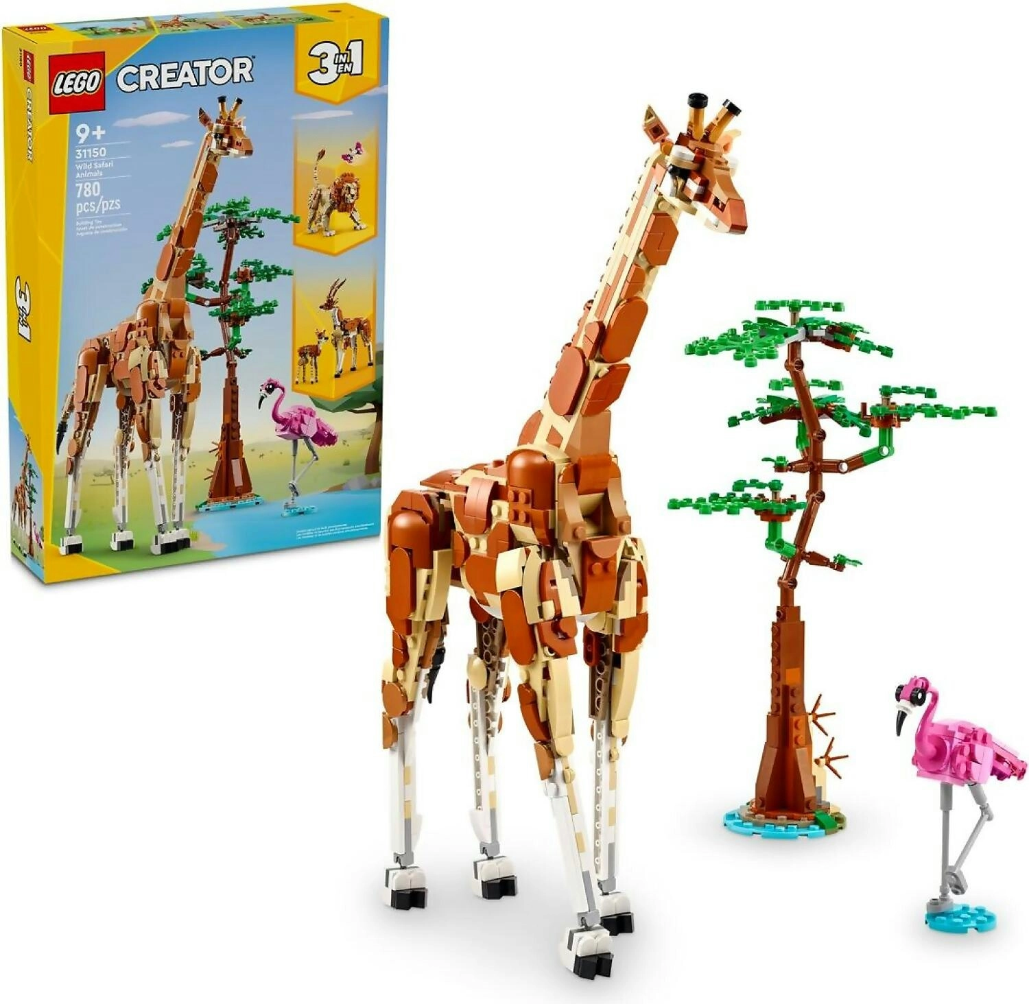 LEGO 31150 Wild Safari Animals - Creator 3in1