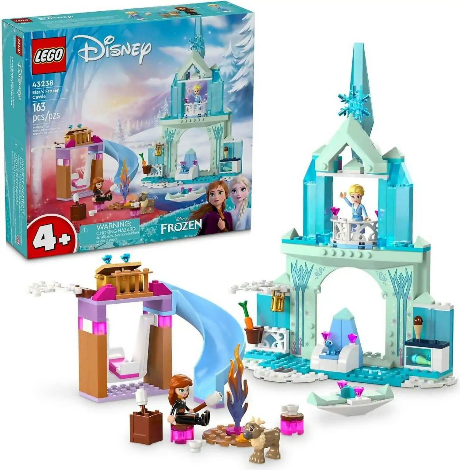 LEGO 43238 Elsa's Frozen Castle - Disney Princess 4+