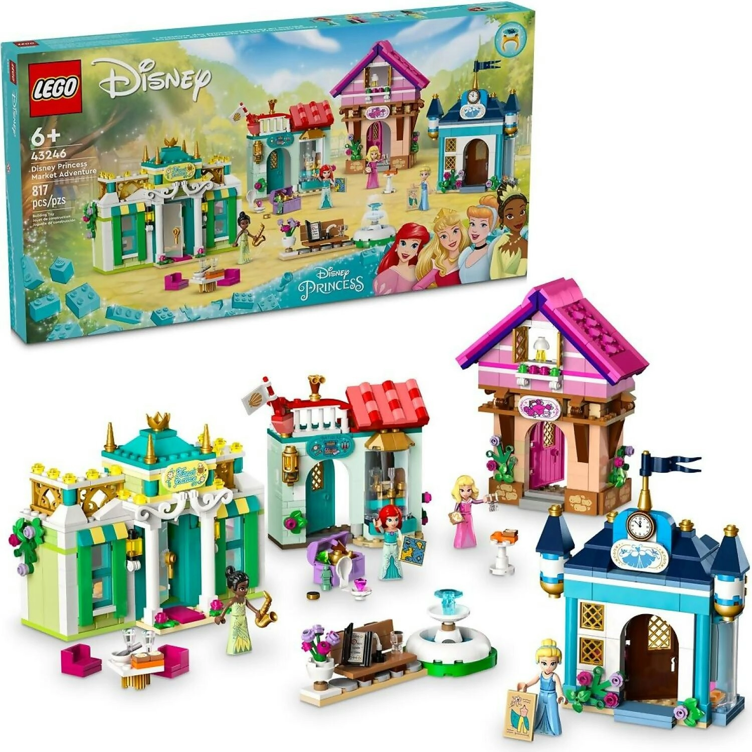 LEGO 43246 Disney Princess Market Adventure - Disney Princess