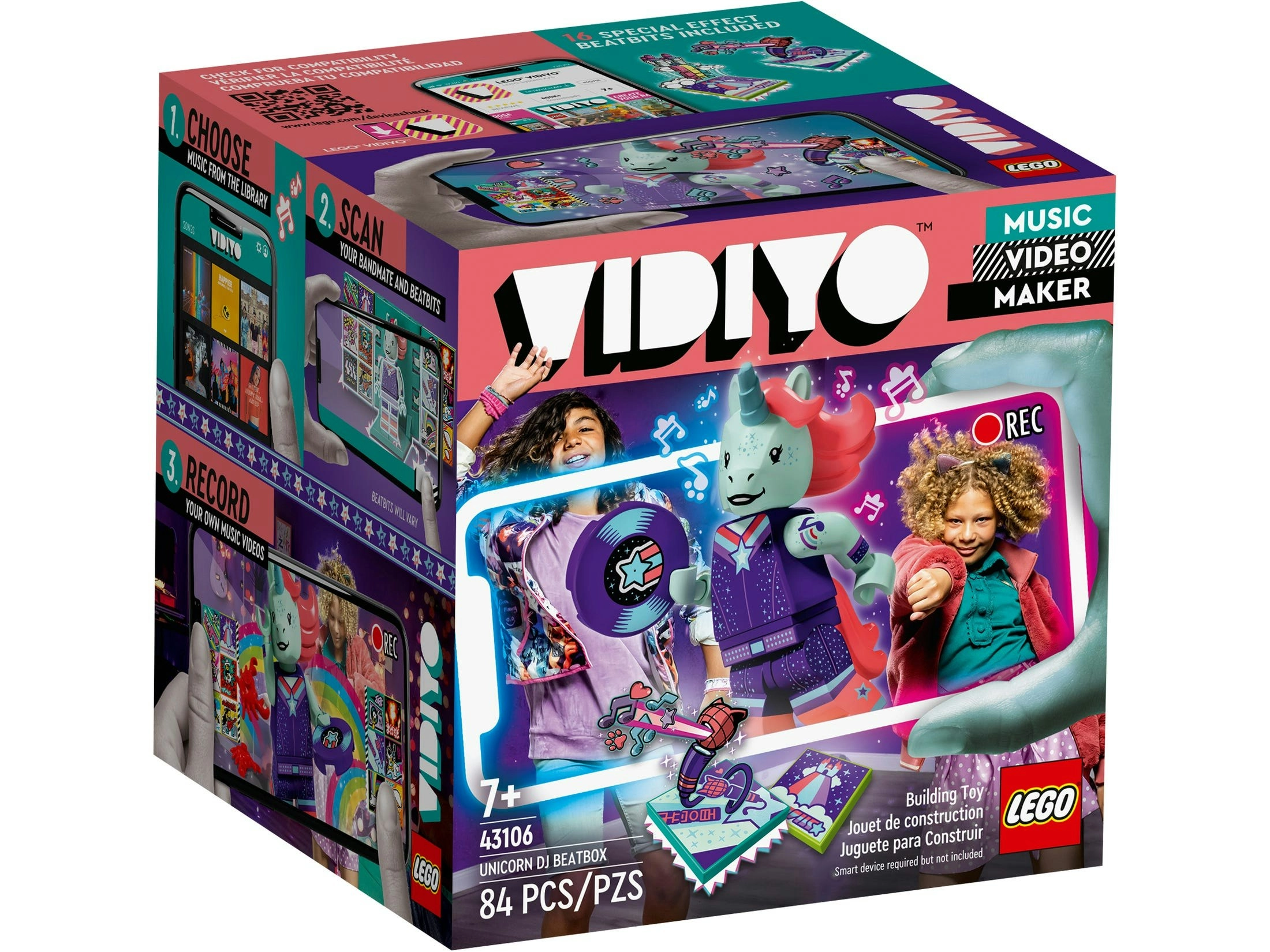 LEGO 43106 Unicorn DJ BeatBox - VIDIYO