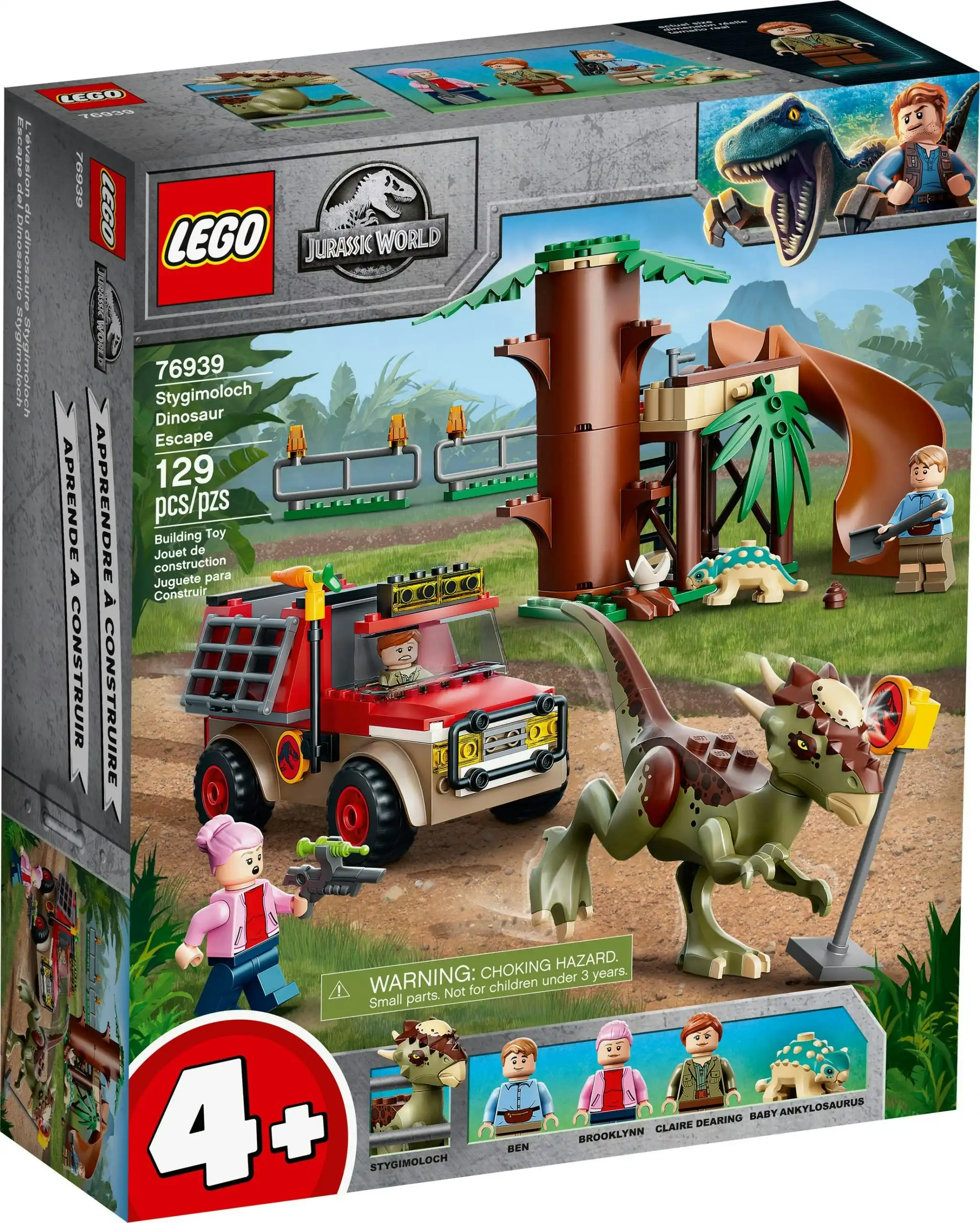 LEGO 76939 Stygimoloch Dinosaur Escape - Jurassic World 4+