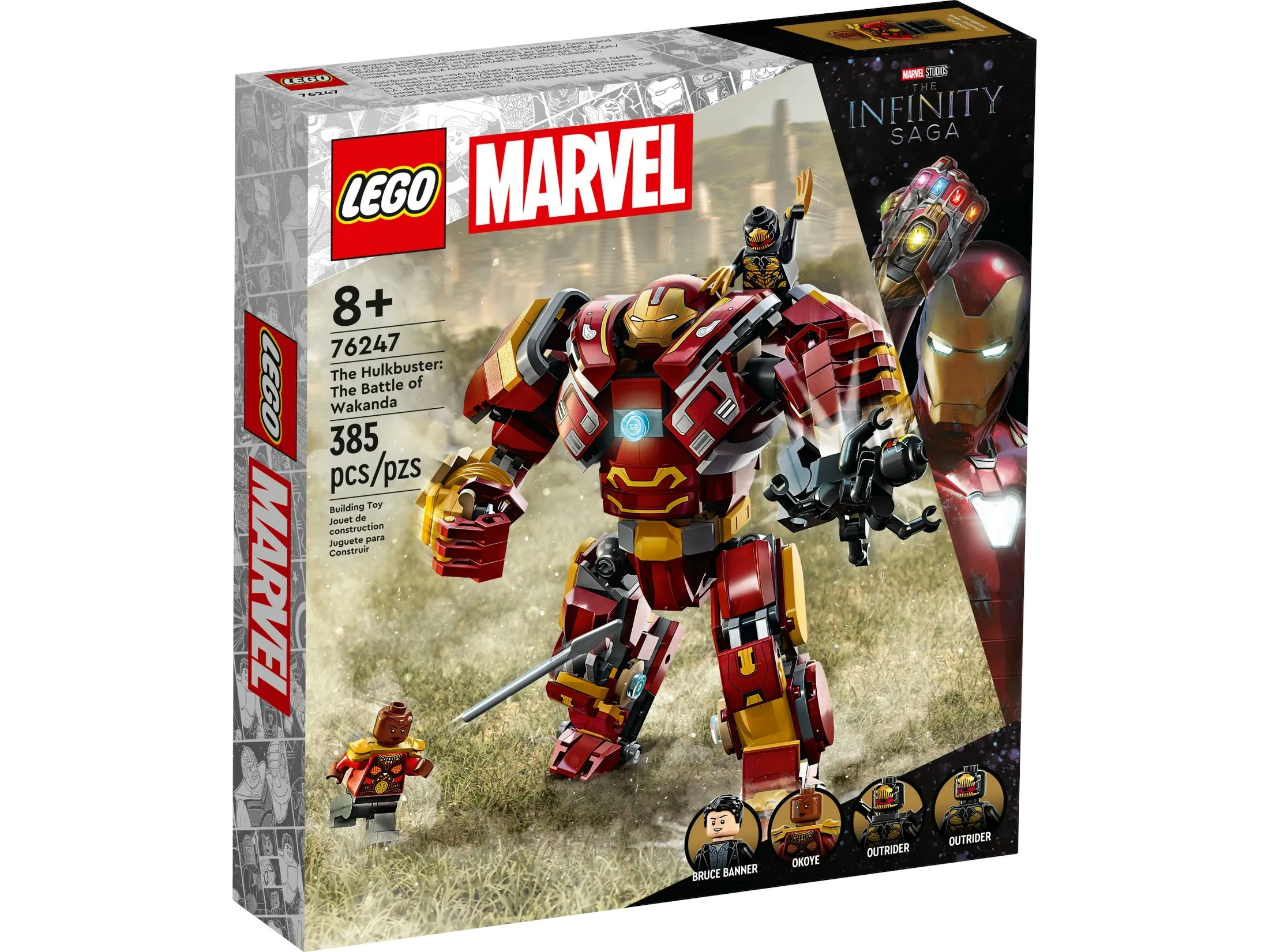 LEGO 76247 The Hulkbuster Battle Of Wakanda - Marvel Super Heroes