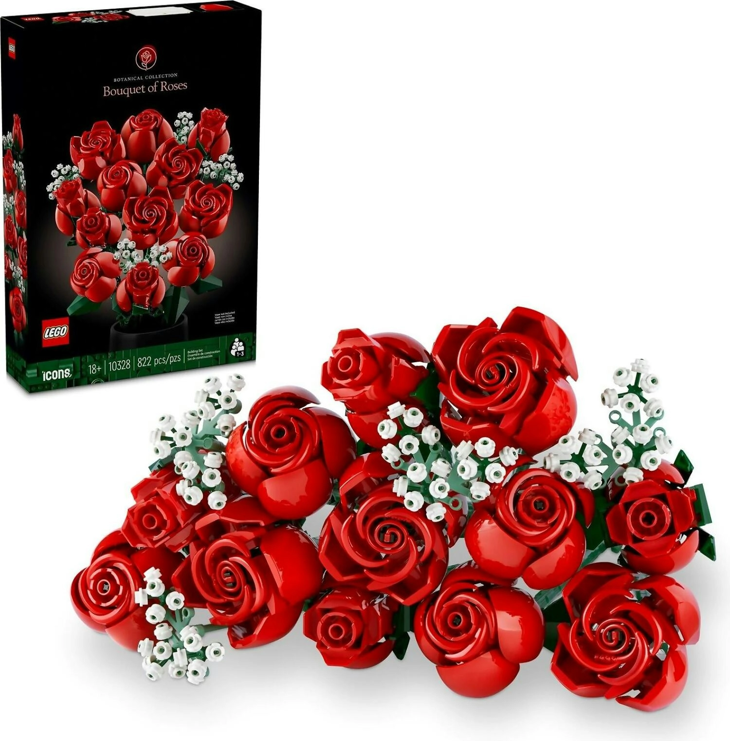 LEGO 10328 Bouquet of Roses - Icons Botanical Collection