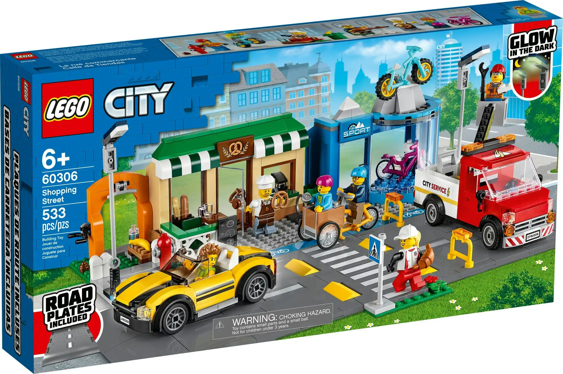 LEGO 60306 Shopping Street - City