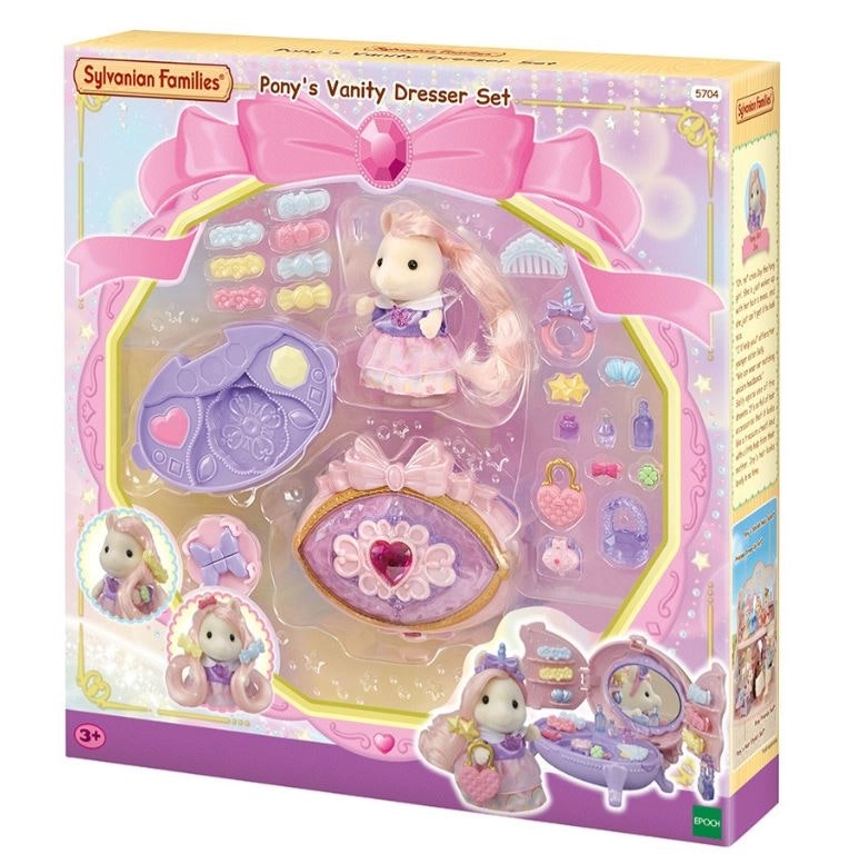 Sylvanian Families - Pony's Vanity Dresser Set Animal Doll Playset