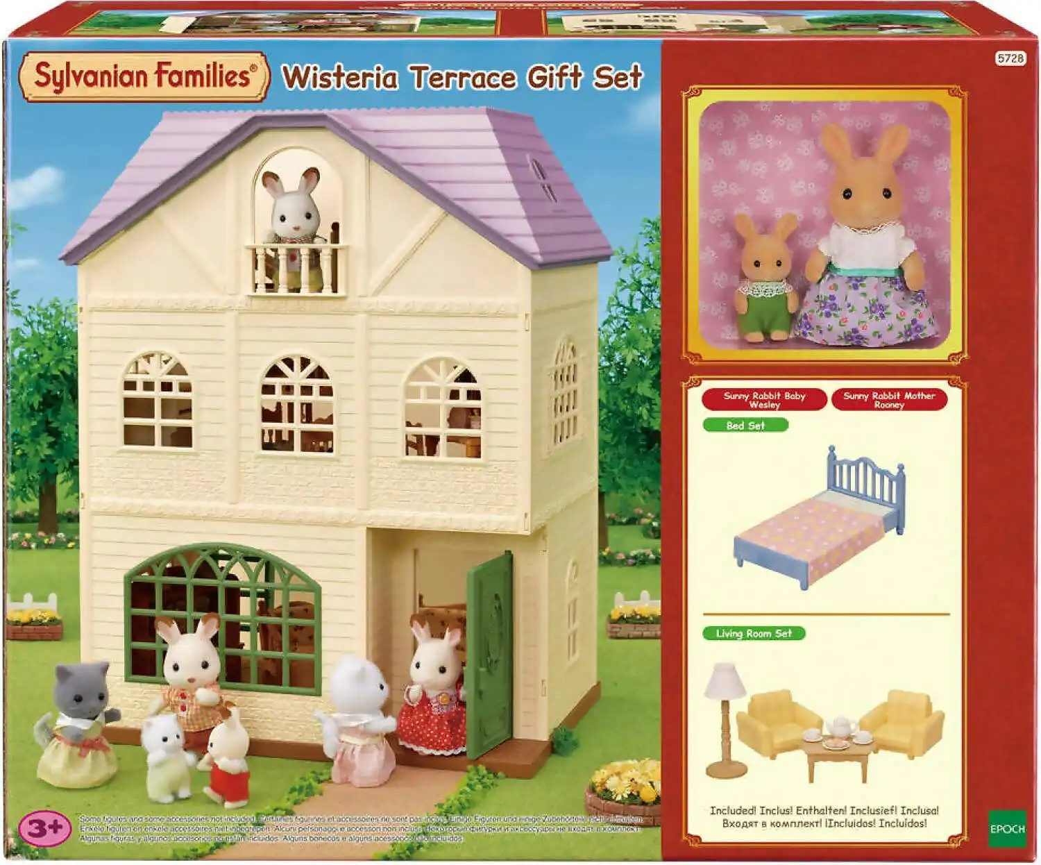Sylvanian Families - Wisteria Terrace  Animal Doll Playset