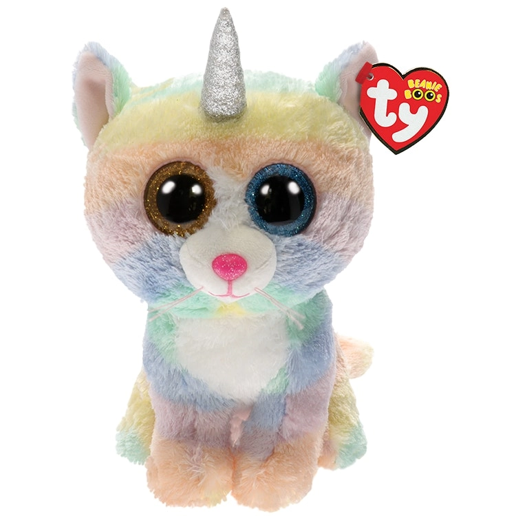 Ty Beanie Boos - Heather - Cat With Horn  23cm Medium