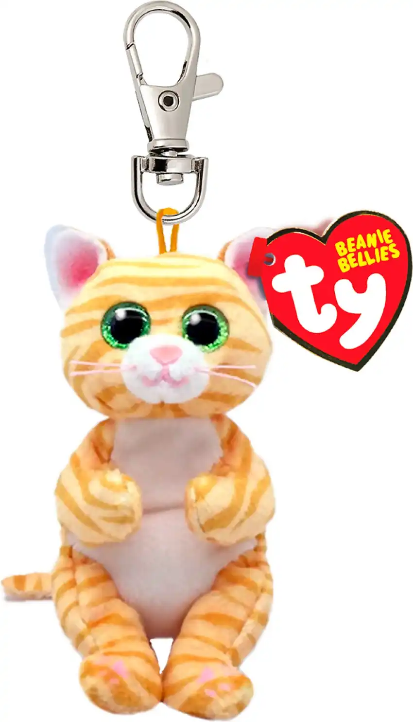Ty - Beanie Bellies Clip - Mango Gold Cat