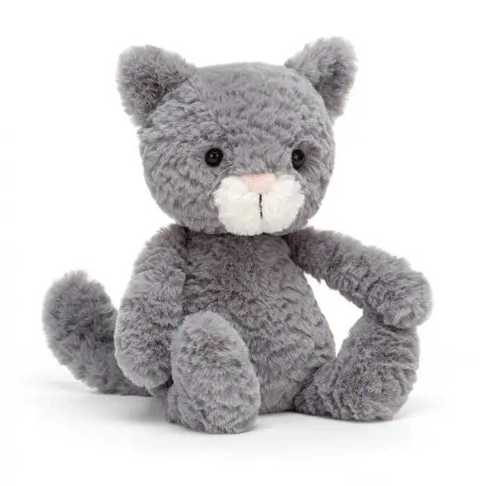 Jellycat Tumbletuft Kitten Grey 8x9x20cm