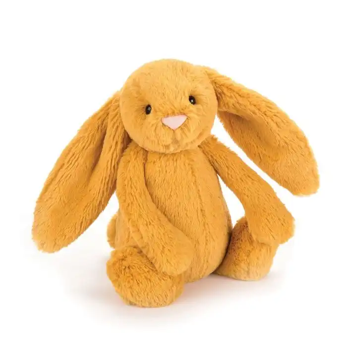 Jellycat Bashful Saffron Bunny Medium Yellow 31x12x15cm