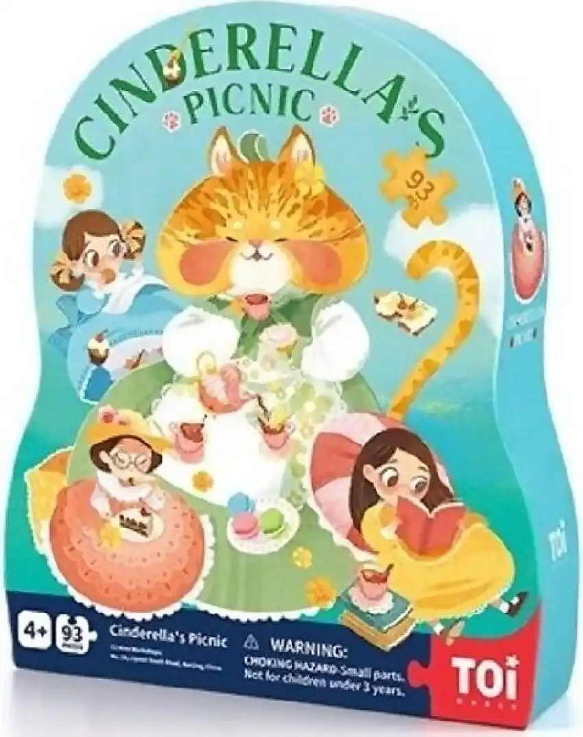 TOI - Cinderella's Picnic Jigsaw Puzzle 93 Pieces