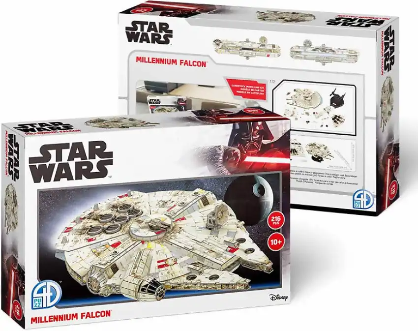 Star Wars - Millennium Falcon Paper Model Kit - Disney