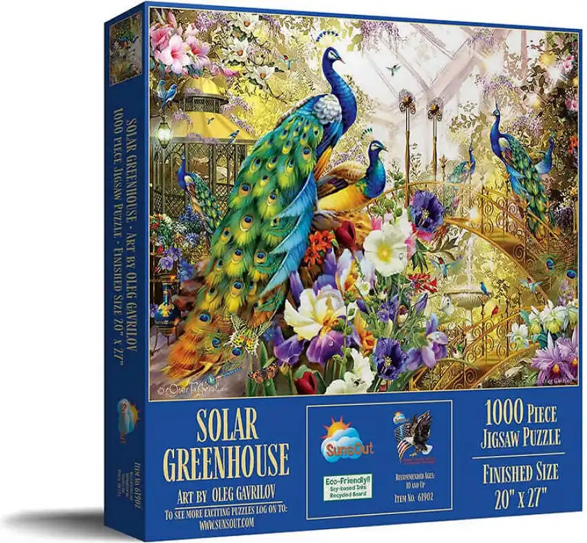 Sunsout - Solar Greenhouse By Oleg Gavrilov - Jigsaw Puzzle 1000pc