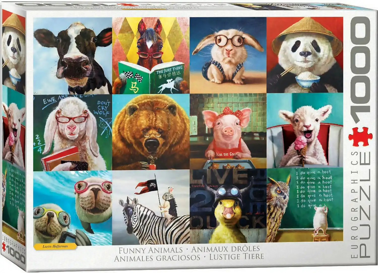 Eurographics - Funny Animals - Jigsaw Puzzle 1000pc