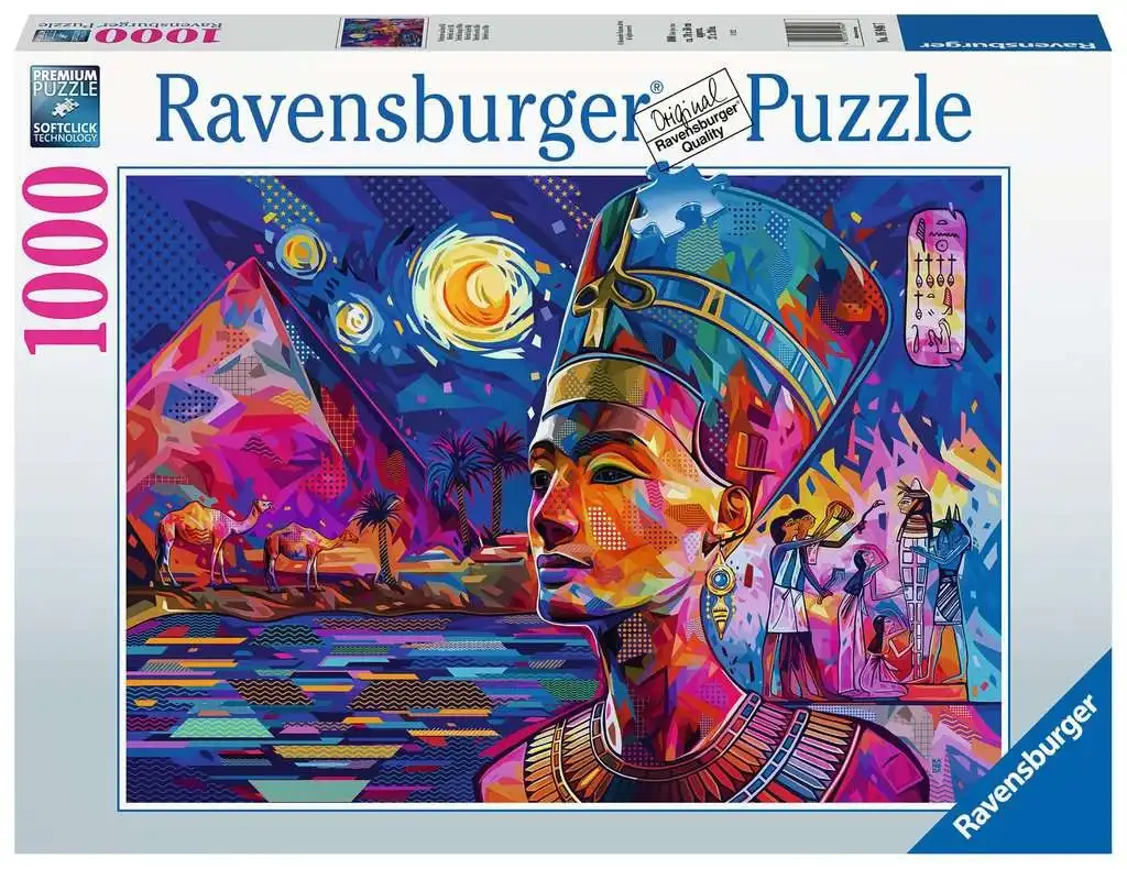 Ravensburger - Nefertiti On The Nile Jigsaw Puzzle 1000 Pieces
