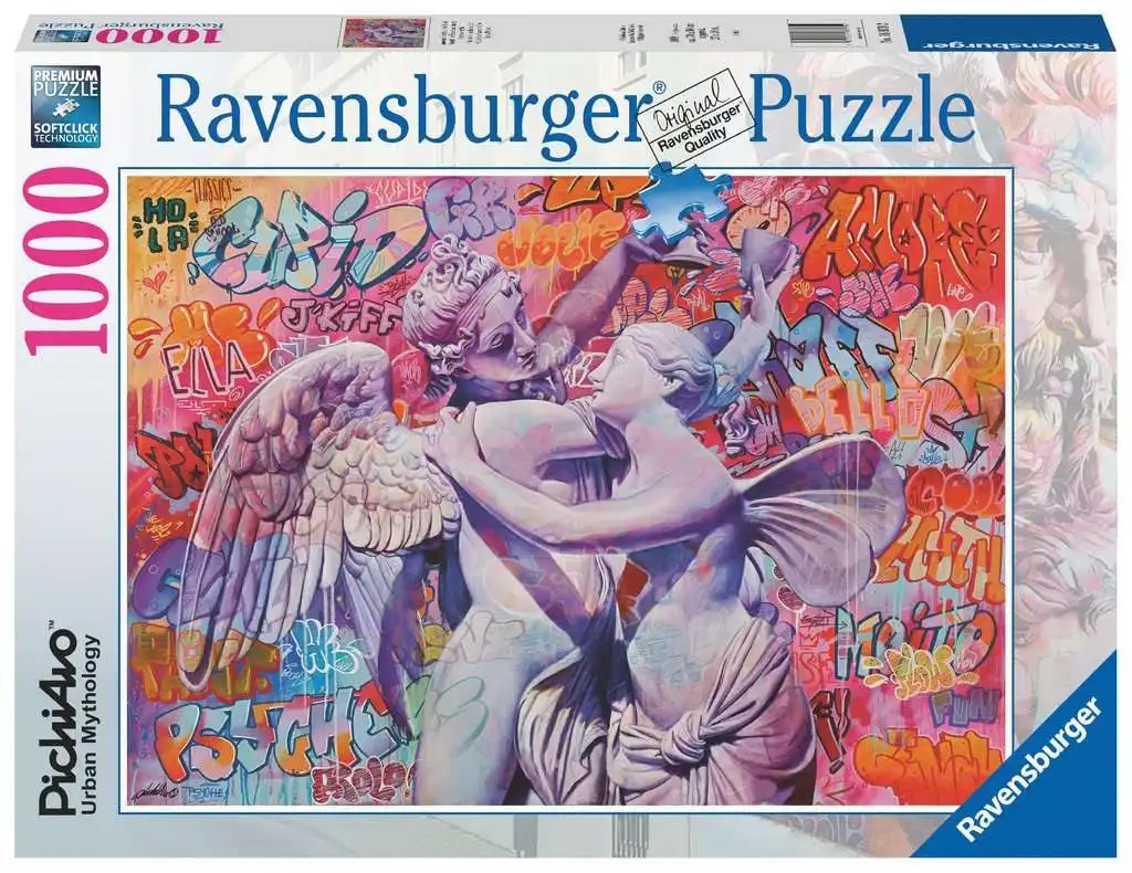 Ravensburger - Cupid & Psyche In Love Jigsaw Puzzle 1000 Pieces