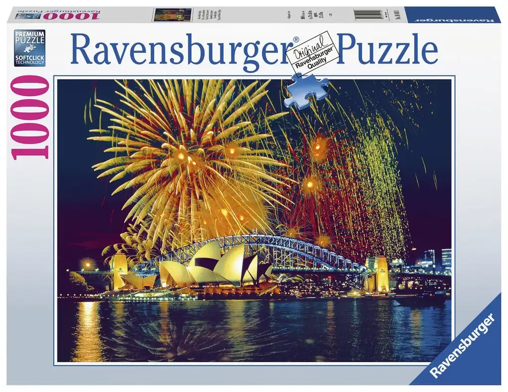 Ravensburger - Firework Over Sydney Jigsaw Puzzle 1000 Pieces