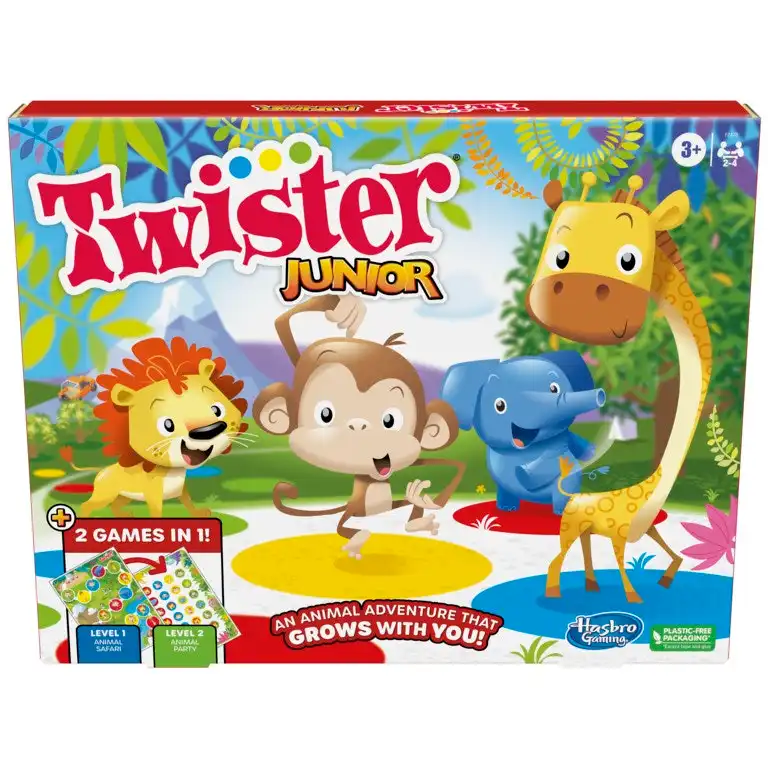 Hasbro Twister Junior Game Animal Adventure