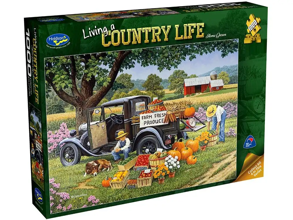Holdson - Living Country Life Home Grown 1000 Pieces Jigsaw Puzzle