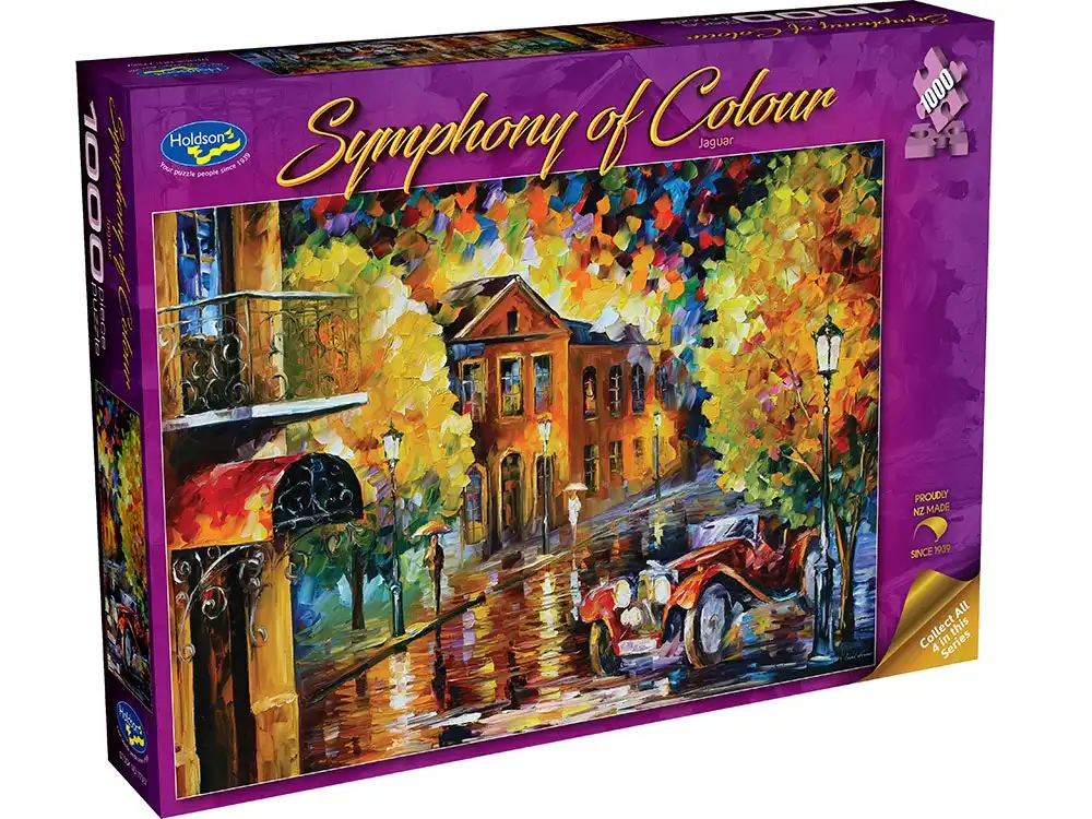 Holdson - Symphony Of Colour Jaguar 1000 Pieces Jigsaw Puzzle