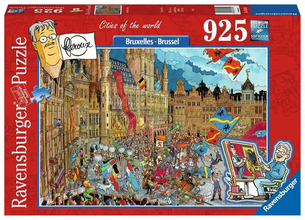 Ravensburger - Bruxelles - Brussel Jigsaw Puzzle 925 Pieces
