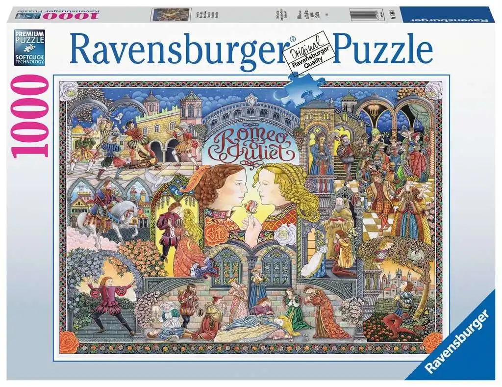Ravensburger - Romeo & Juliet Jigsaw Puzzle 1000 Pieces, Tates Toys