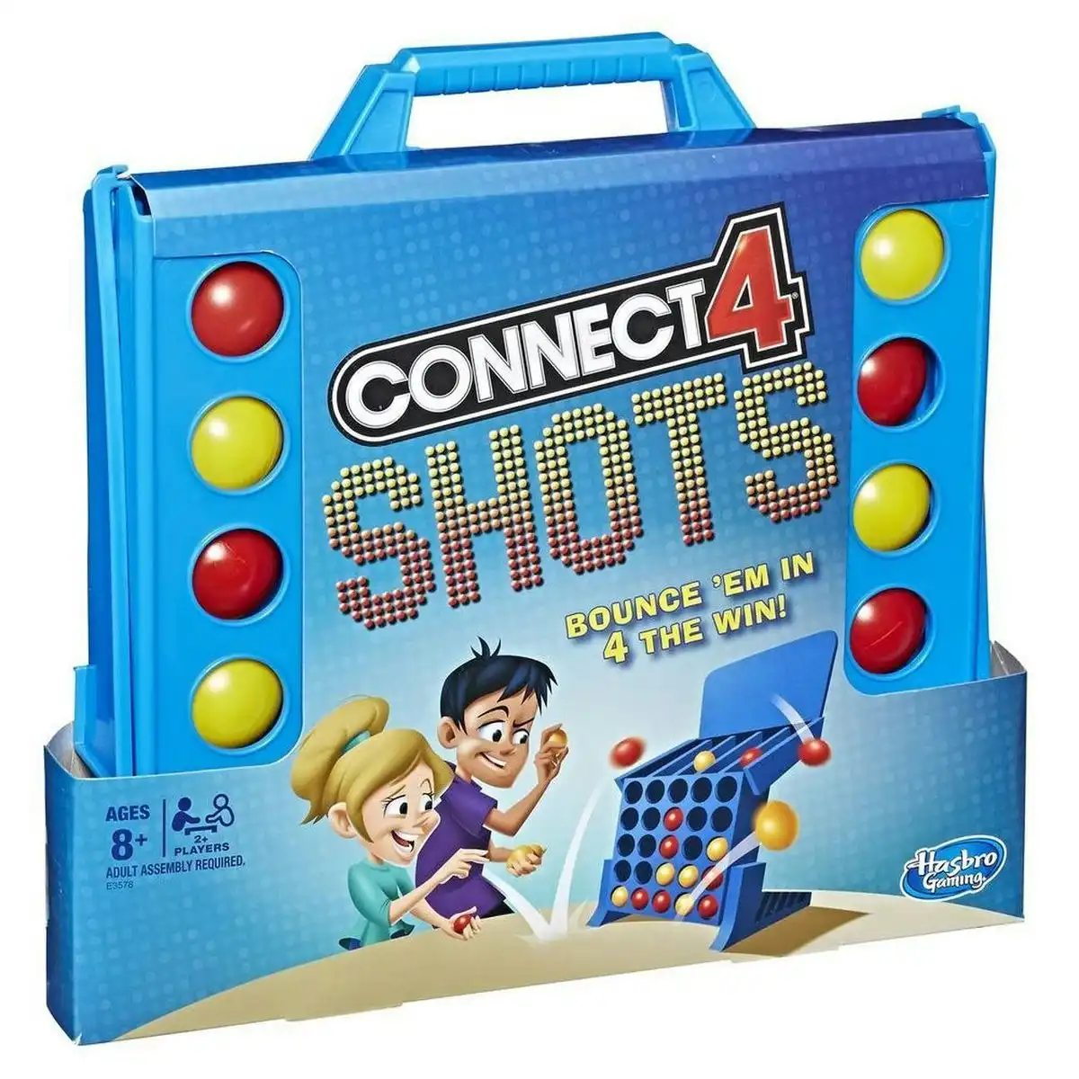 Connect 4 Shots Bounce Em Fast-paced Game
