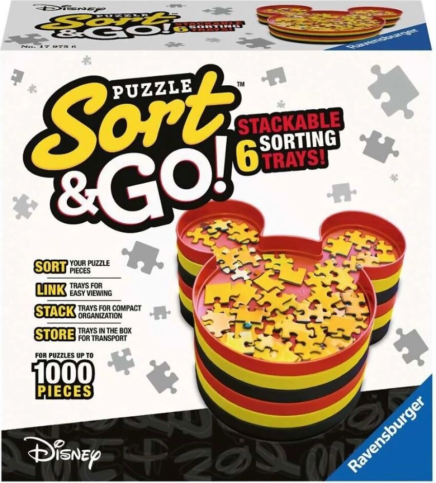 Ravensburger - Disney Mickeys Sort &Go Puzzle Sorter