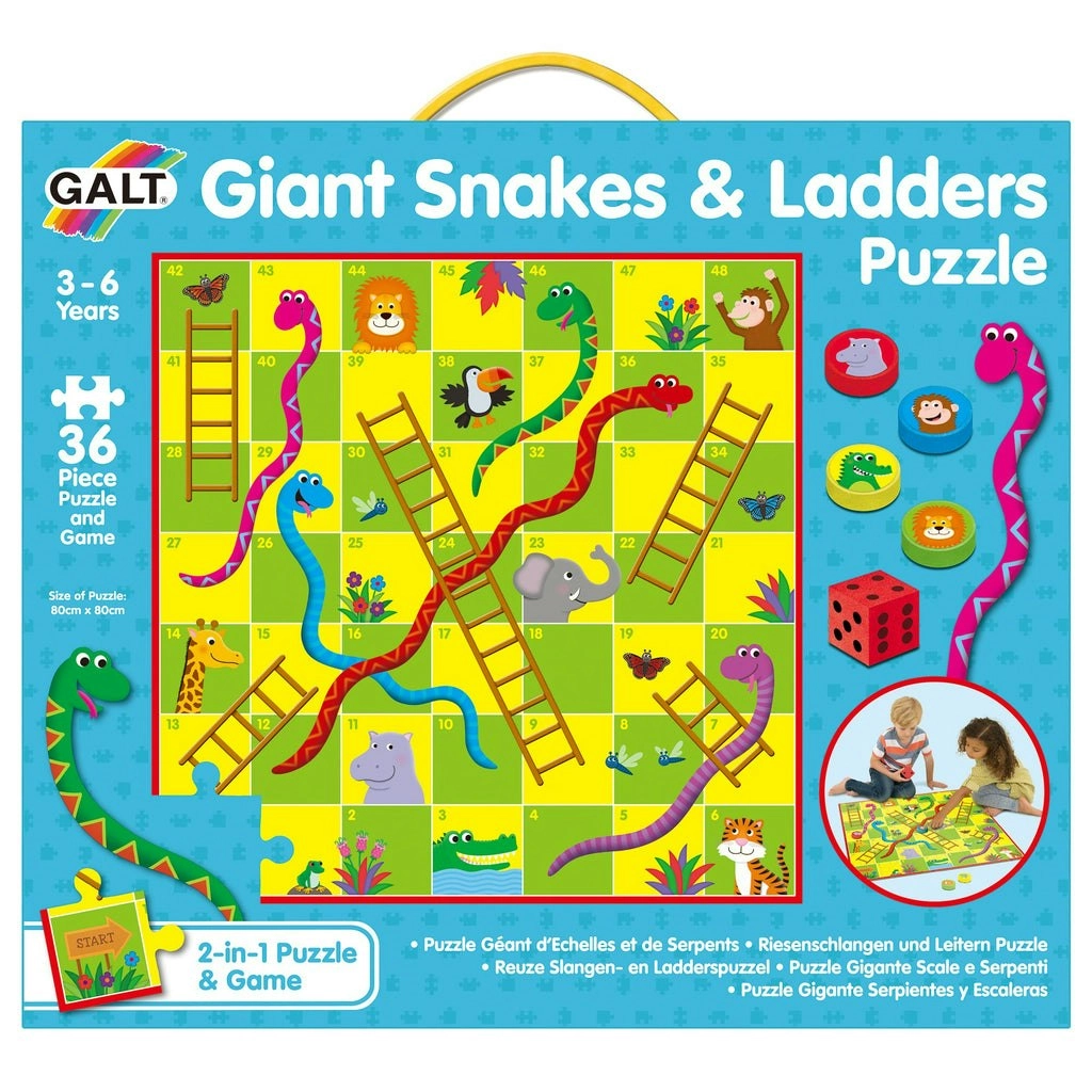 Galt - Giant Snakes And Ladders Puzzle